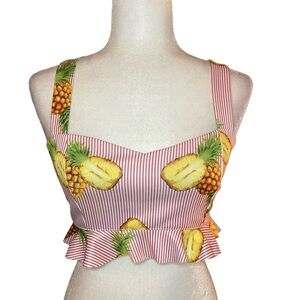Pineapple crop top